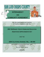 SLO AB490 Agreements (378k pdf) - San Luis Obispo County Office ...