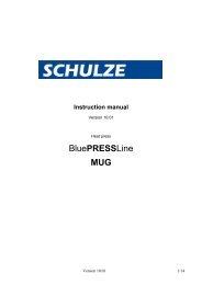 Manual BluePRESSLine MUG - EN - Walter Schulze GmbH