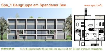 Spa_1 Baugruppe am Spandauer See - Das WOHNPORTAL Berlin!