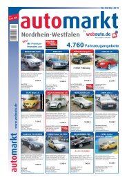 markt auto - Webauto.de