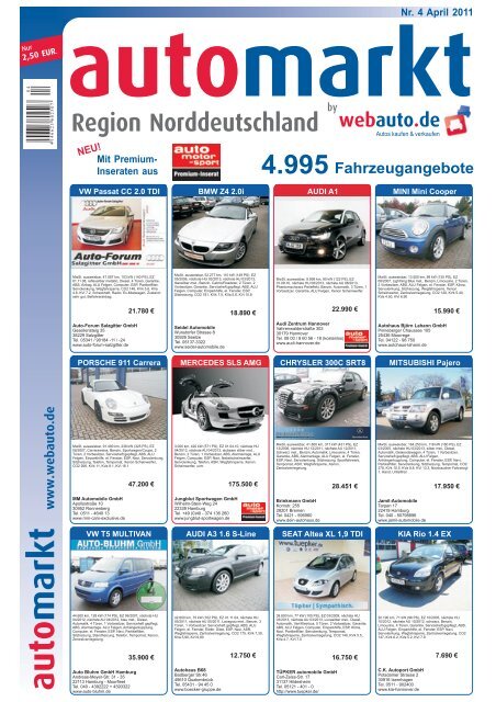 markt auto - Webauto.de