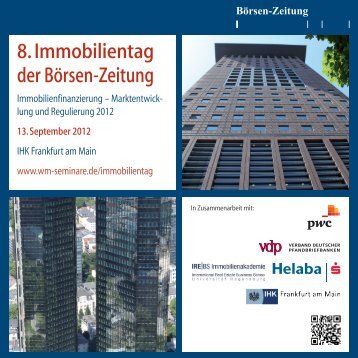 7.Immobilientag (2012) - WM Seminare