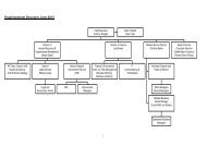 Organisational Chart - Cafcass