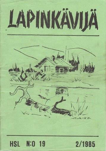 HSL 2/1985 - Helsingin Seudun Lapinkävijät ry