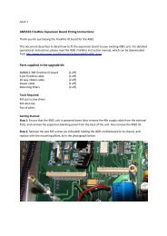 AM5555 FireWire Expansion Board Fitting Instructions - Ams-neve.info