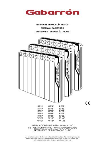 emisores termoelÃ©ctricos thermal radiators emissores ...