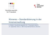 XInneres – Standardisierung in der Innenverwaltung - OSCI