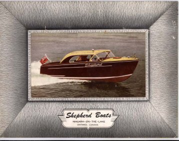1953 Canadian Colour Brochure (PDF file 1203 kb) - Shepherd Boats