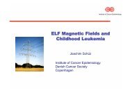 ELF Magnetic Fields and Childhood Leukemia