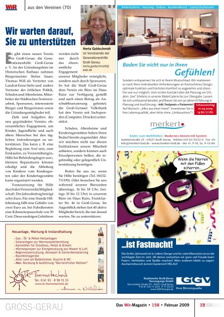 Seniorenwohn- und Pflegeheim „Am Kastell” - Das WIR-Magazin im ...