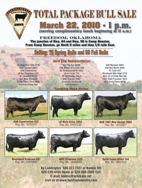 TOTAL PACKAGE BULL SALE - Angus Journal