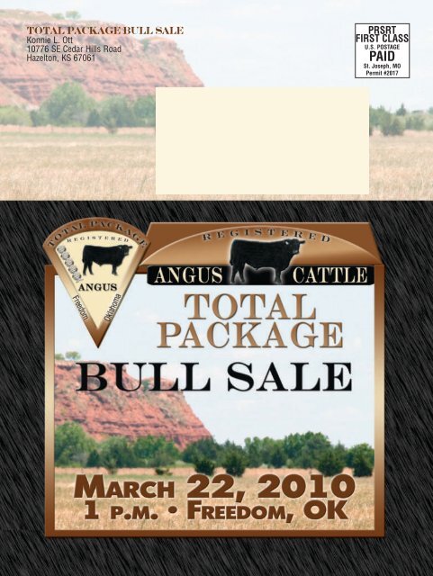 TOTAL PACKAGE BULL SALE - Angus Journal