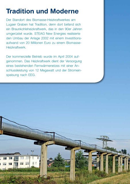 Biomasse-Heizkraftwerk Dresden - STEAG