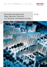 Mechanik-Grundelemente Basic Mechanic Elements ... - easy systems