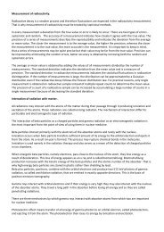 Measurement of radioactivity. Radioactive decay is a random ...