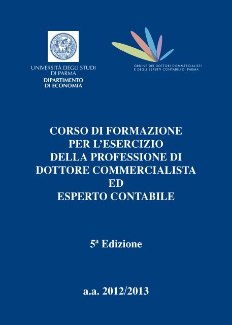 Brochure Corso a.a. 2012/2013 - Ordine dei Dottori Commercialisti e ...