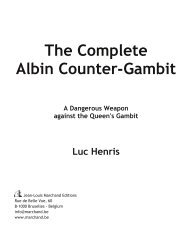 The Complete Albin Counter‐Gambit - London Chess Centre