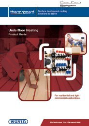 Underfloor Heating - RIBA Product Selector