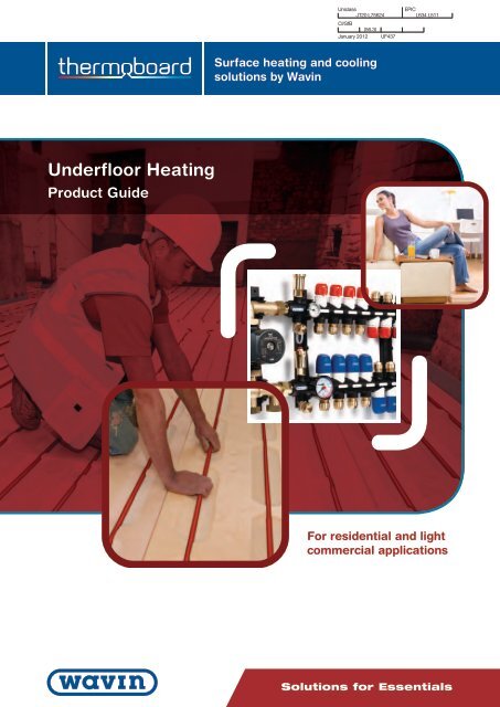 Underfloor Heating - RIBA Product Selector