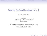 Scale and Conformal Invariance in d=4
