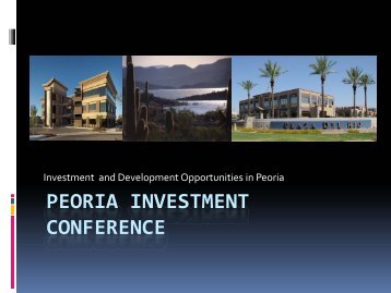 2011 - Peoria Economic Development Group