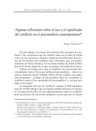 Algunas reflexiones sobre el uso y el significado del conflicto en el ...