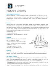 Haglund's Deformity - CT-Ortho.com