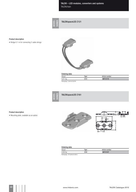 T Catalogue 2010 - Tridonic