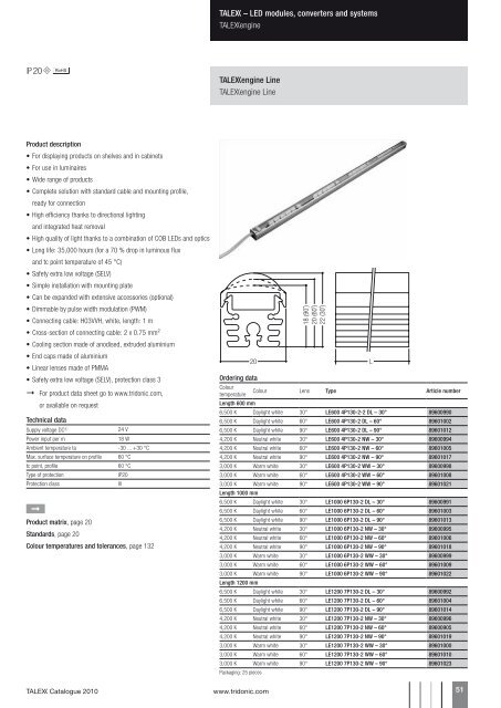 T Catalogue 2010 - Tridonic