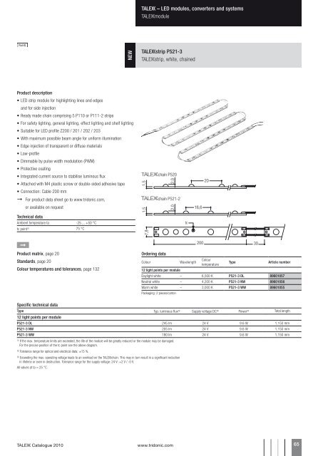 T Catalogue 2010 - Tridonic