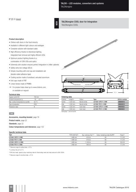 T Catalogue 2010 - Tridonic