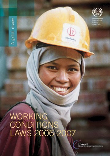 WORKING CONDITIONS LAWS 2006-2007 - International Labour ...