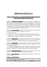 ordenanza fiscal 11 reguladora de la tasa por servicios prestados ...