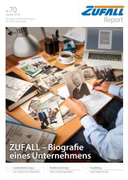 ZUFALL Report Nr. 70, January 2013 - Friedrich Zufall GmbH & Co ...