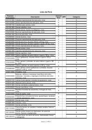 2.3 Anexo 2.3 Programa de EliminaciÃ³n Arancelaria Lista del PerÃº