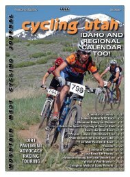 Idaho and RegIonal calendaR too! - Cycling Utah