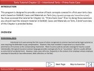 Chapter 12 Intentional Torts: The Prima Facie Case