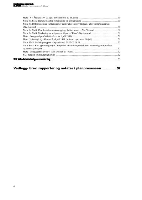 MiljÃ¸tiltak gruvene Ny-Ãlesund - Sysselmannen