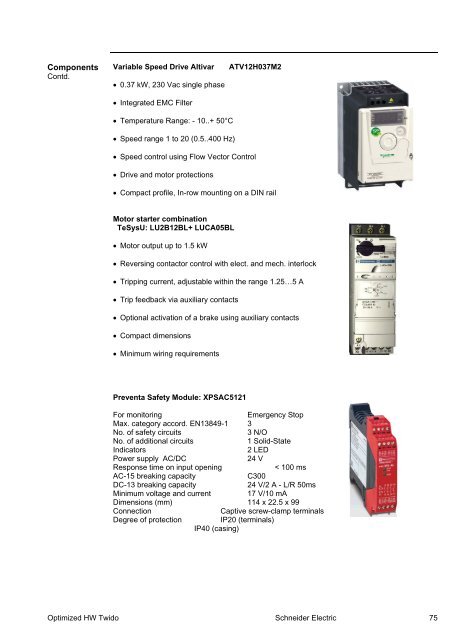 Compact / Hardwired / Logic Controller / Twido ... - Schneider Electric