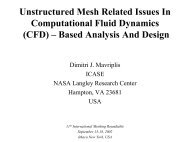 Unstructured Mesh Related Issues In Computational Fluid Dynamics ...