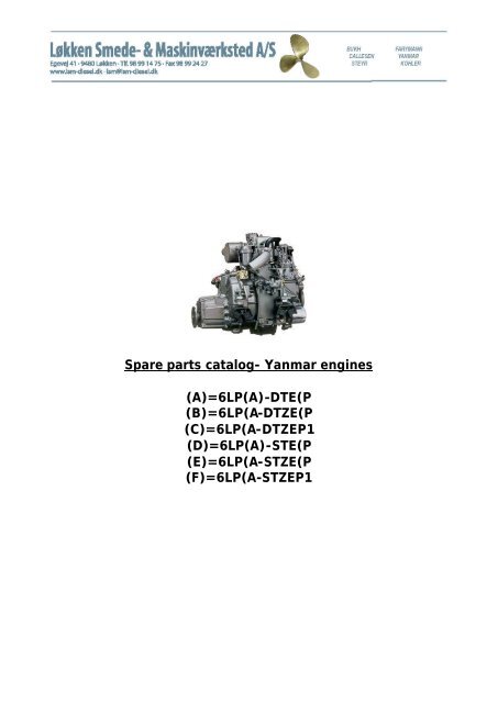 Y00R5420:1.CYLINDER BLOCK - LSM Diesel Denmark