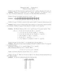 Solutions - Problem Set 2