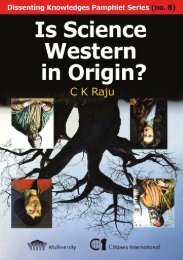 Is Science Western in Origin Preview - CK Raju