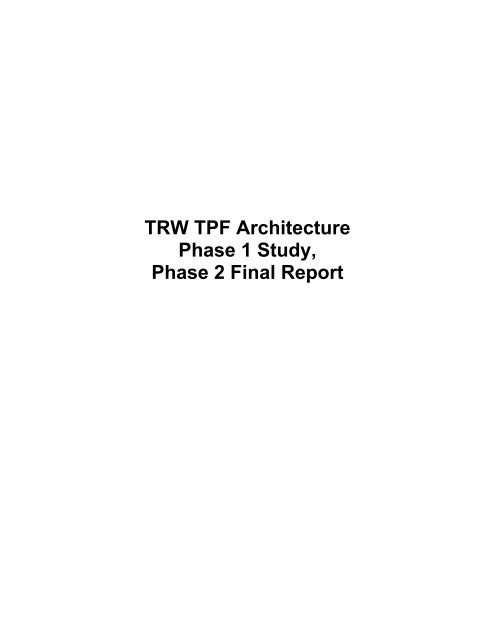TRW - Exoplanet Exploration Program - NASA