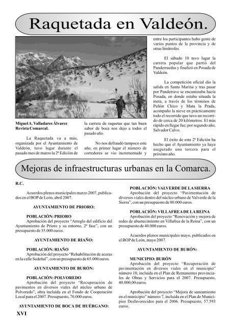 Gacetilla en .PDF - Revista Comarcal de la Montaña de Riaño