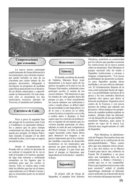 Gacetilla en .PDF - Revista Comarcal de la Montaña de Riaño