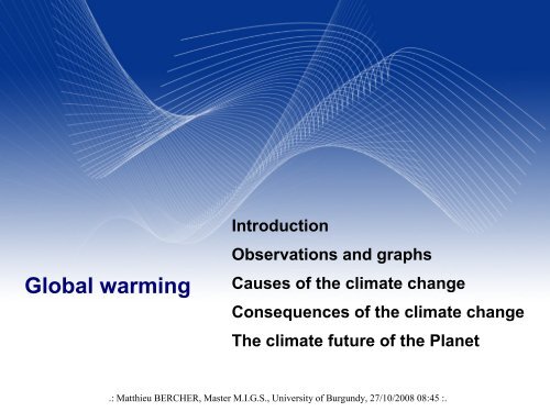 Global warming