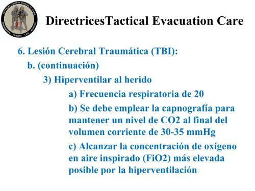 TACEVAC 0203PP04 Tactical Evacuation Care 120917