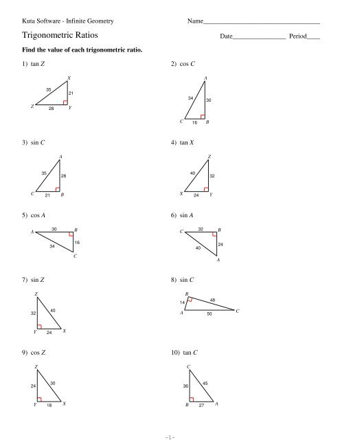 9-Trigonometric Ratios