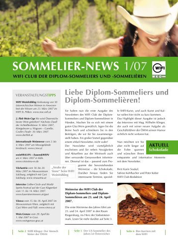 Sommelier-News 1/07